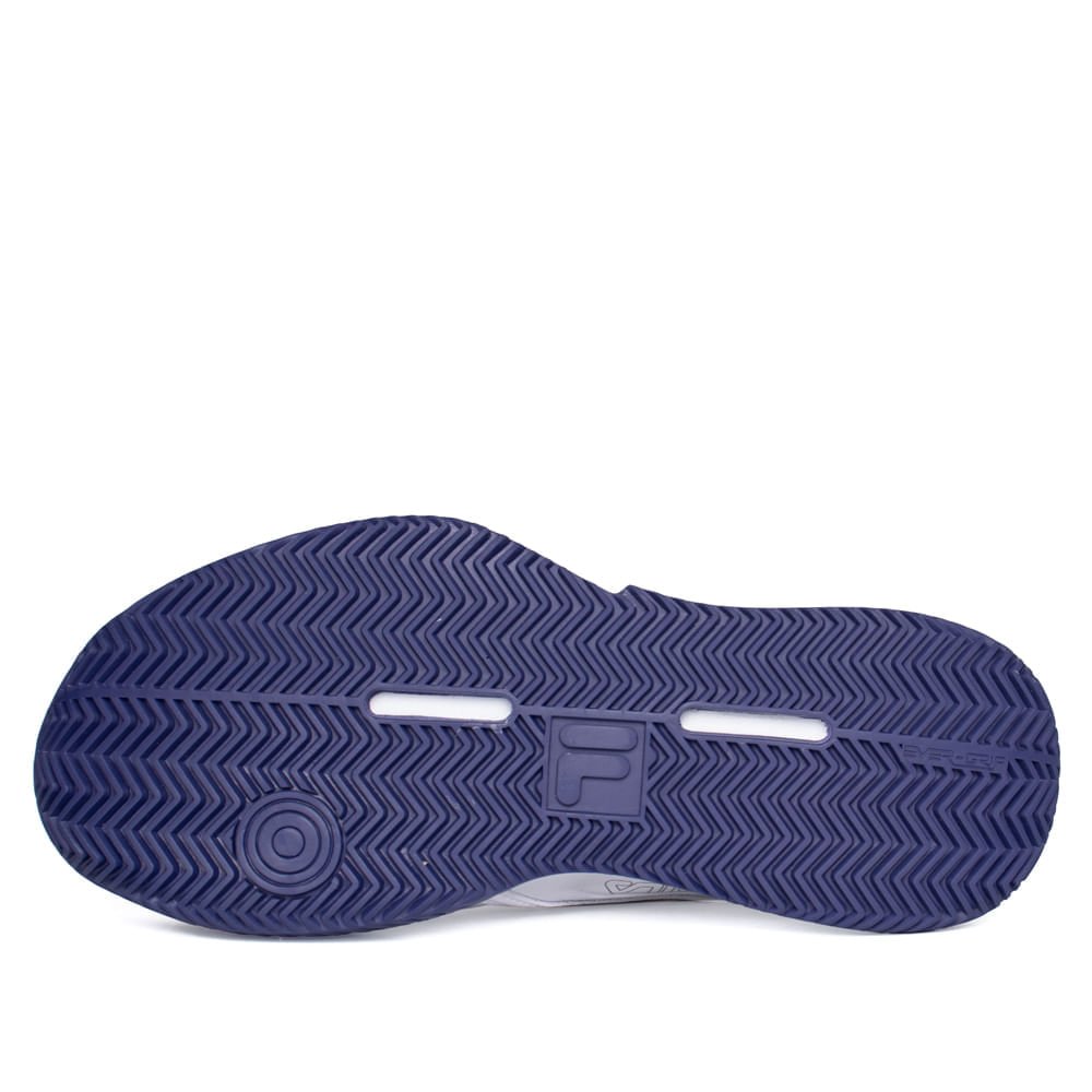 Tênis Feminino Fila Precision Branco/Roxo Branco 2