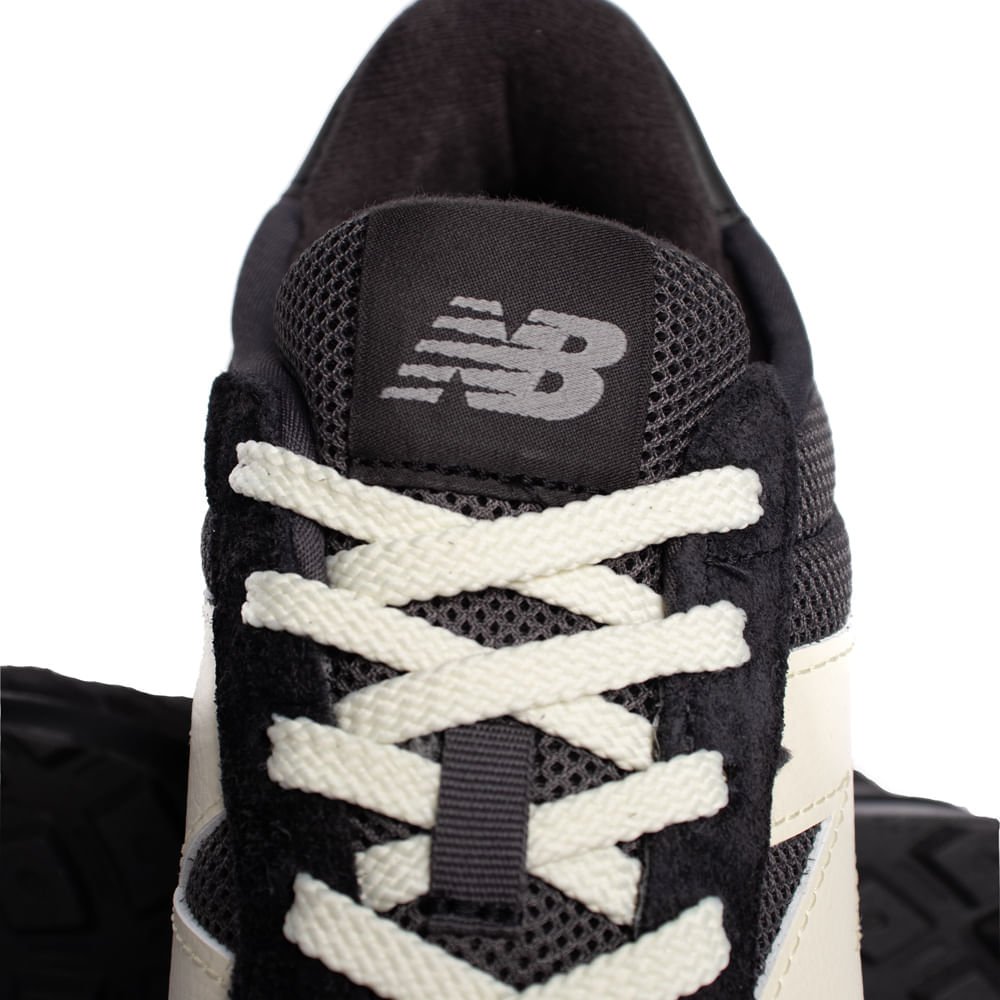 Tênis Masculino New Balance 370 Preto/bege Preto/Bege 7