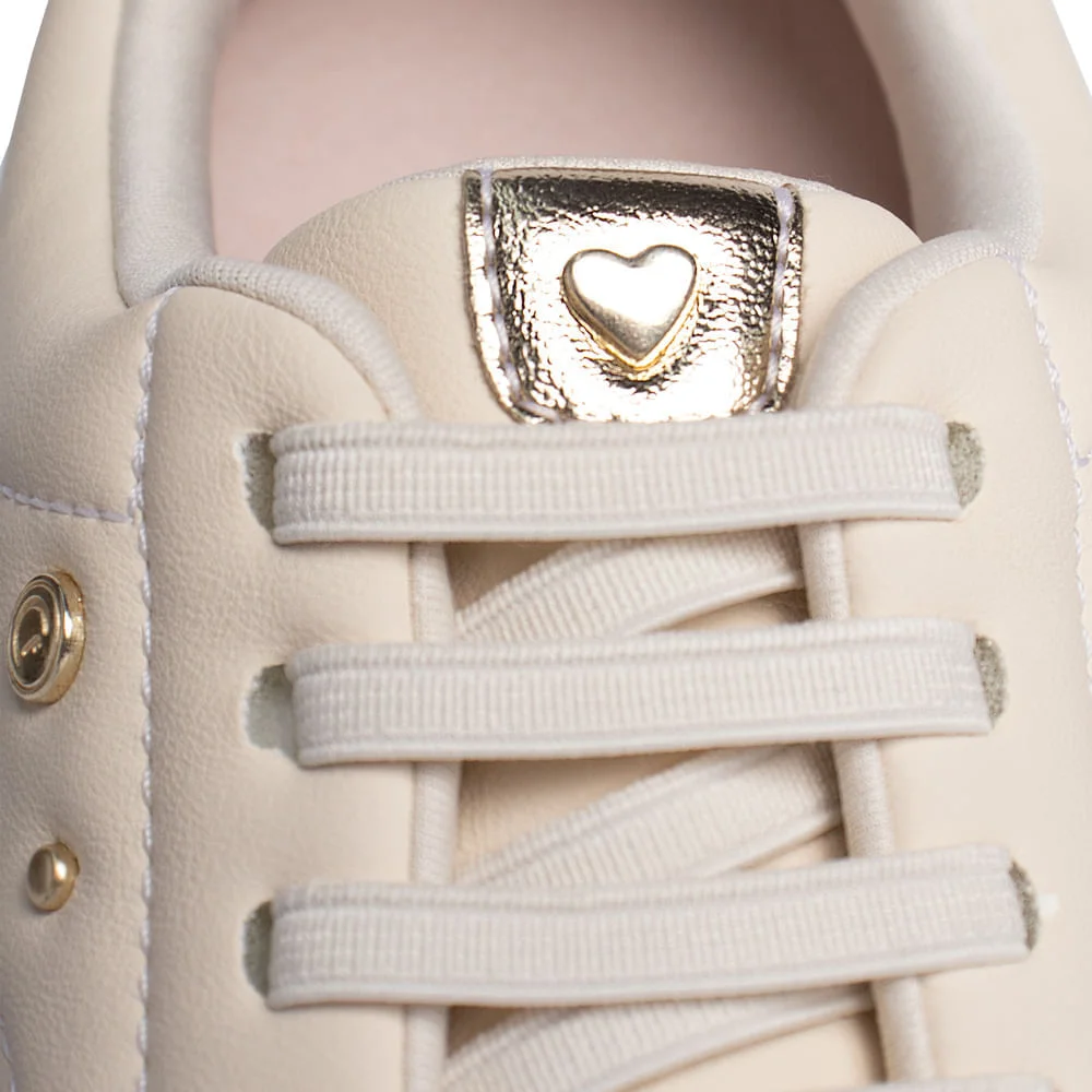 Tênis Feminino Comfortflex Coconut Napa Bege Claro Bege Claro 4