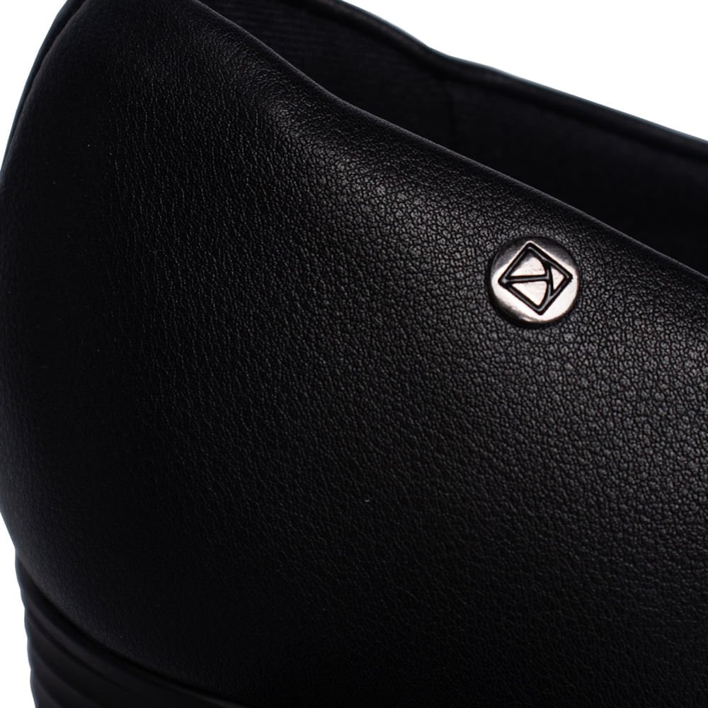 Sapatilha Feminina Piccadilly Napa Preto Preto 5
