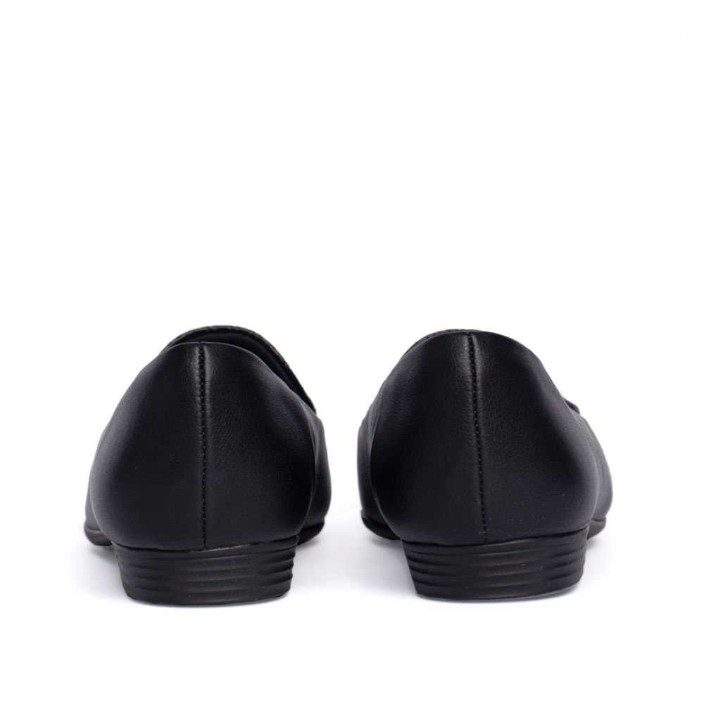 Sapatilha Feminina Piccadilly Napa Casual Preto Preto 3