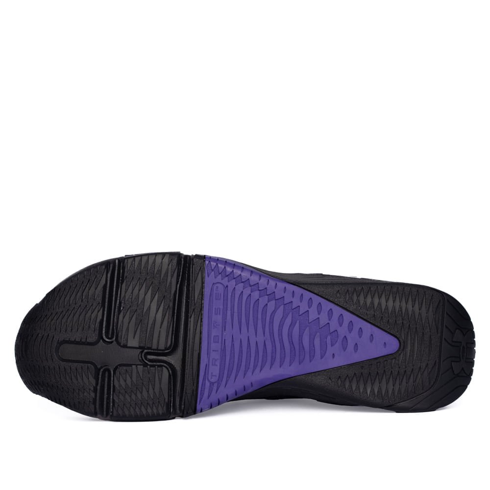 Tênis Masculino Under Armour Tribase Cross 2 Preto/Roxo Preto/Roxo 2