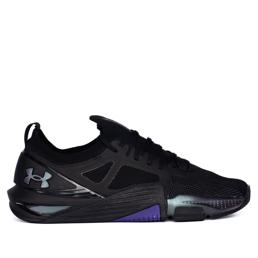 Tênis Masculino Under Armour Tribase Cross 2 Preto/Roxo