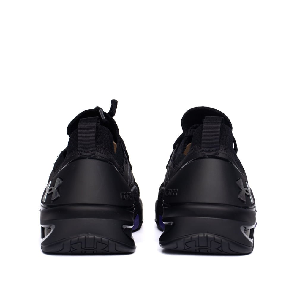 Tênis Masculino Under Armour Tribase Cross 2 Preto/Roxo Preto/Roxo 3