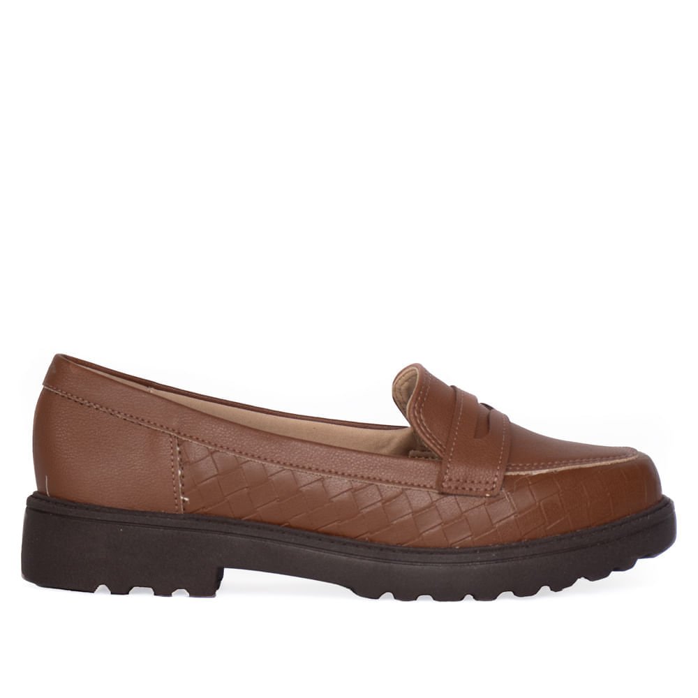 Sapato Mocassim Feminino Modare Napa Tresse Conforto Avela