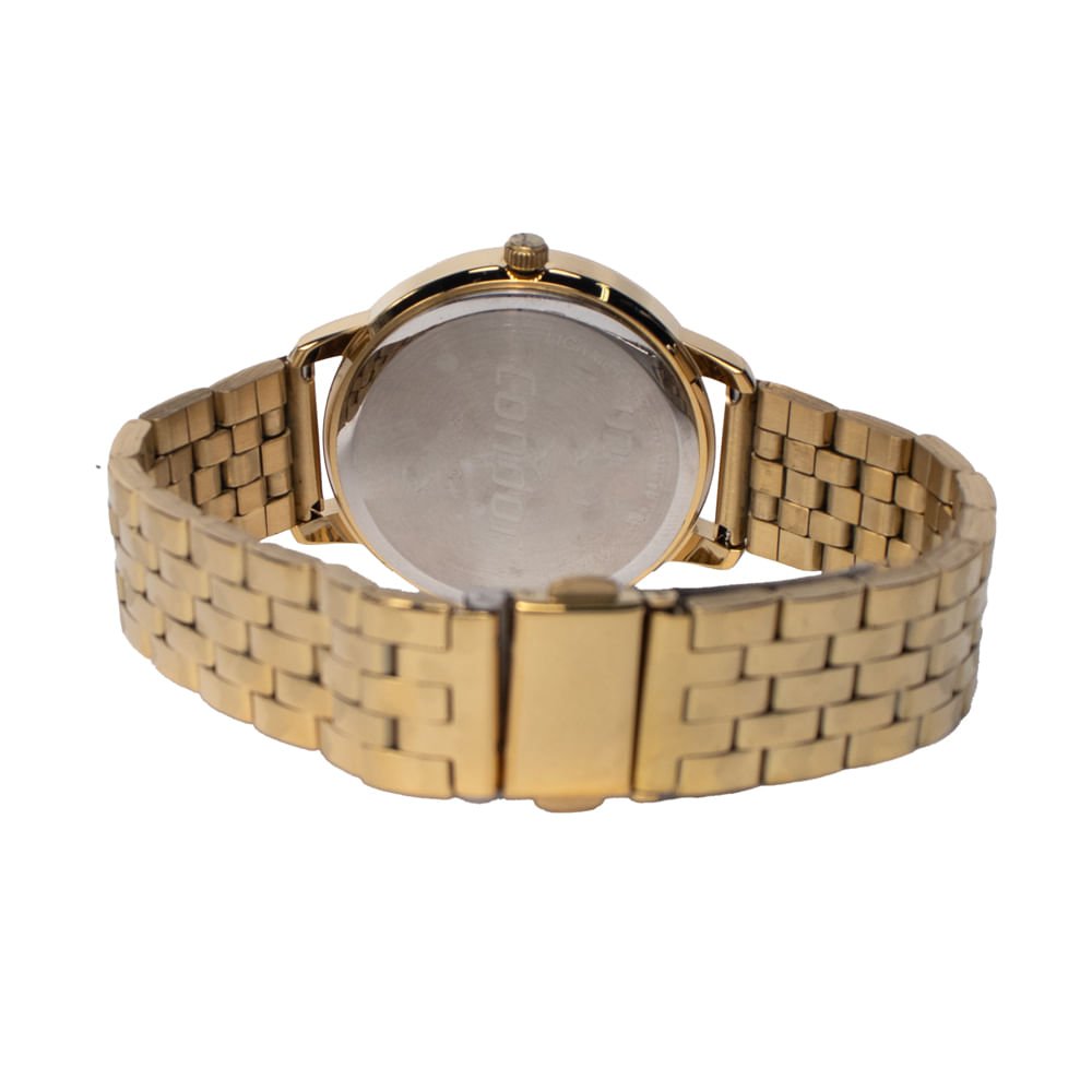 Relógio Feminino Condor Kit CO2035NAT/K4D Corações Dourado Dourado 2