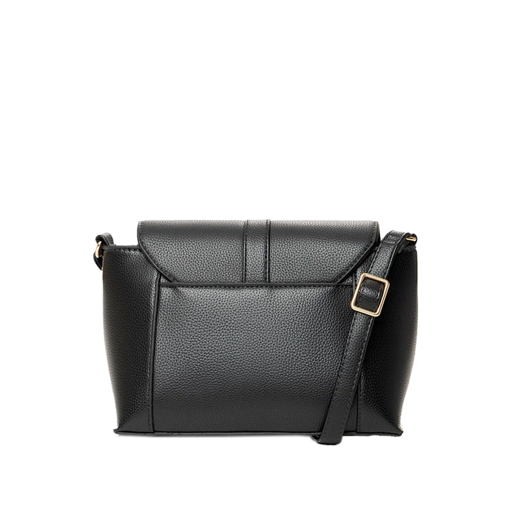 Bolsa Feminina Rafitthy Transversal Pequena Moderno Preto Preto 2