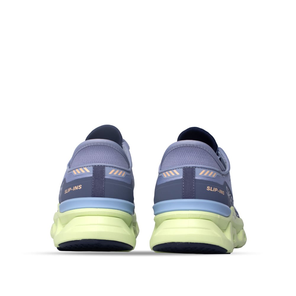 Tênis Feminino Skechers Glide Step Altus Azul Claro Roxo 3