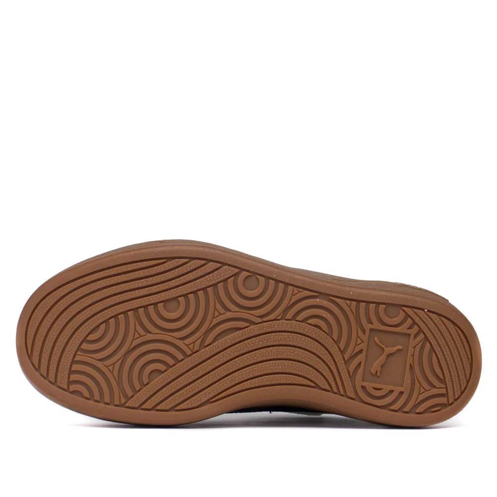 Tênis Feminino Puma Club II Era Plataforma Couro Nude/Branco Nude 2