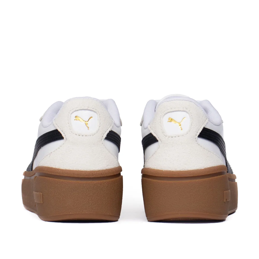 Tênis Feminino Puma Club II Era Plataforma Couro Nude/Branco Nude 3