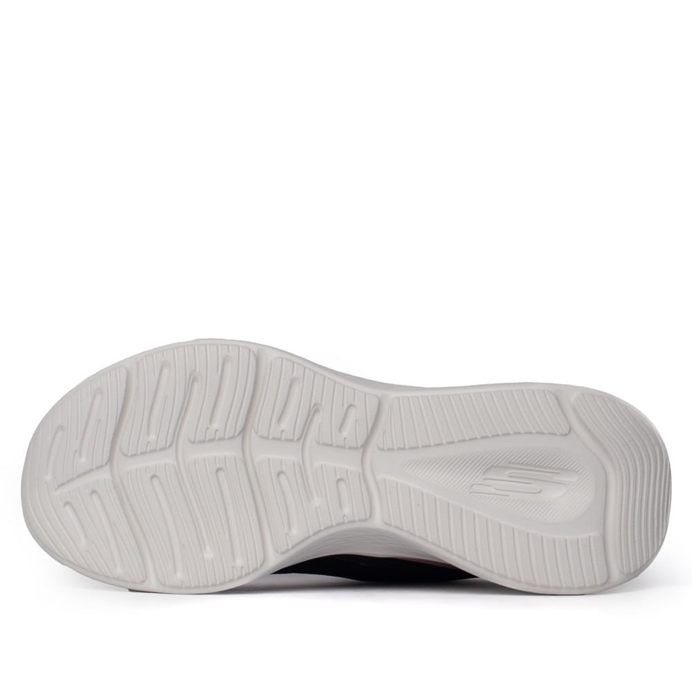 Tênis Feminino Skechers Lite Pro Glimmer Calce Fácil Preto Preto 2
