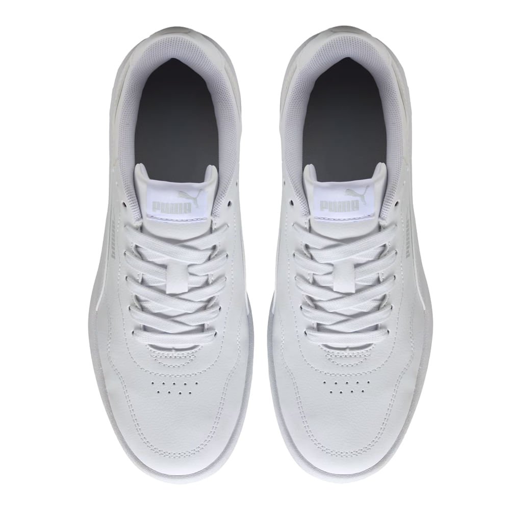 Tênis Feminino Puma Court Lally Branco Branco 4