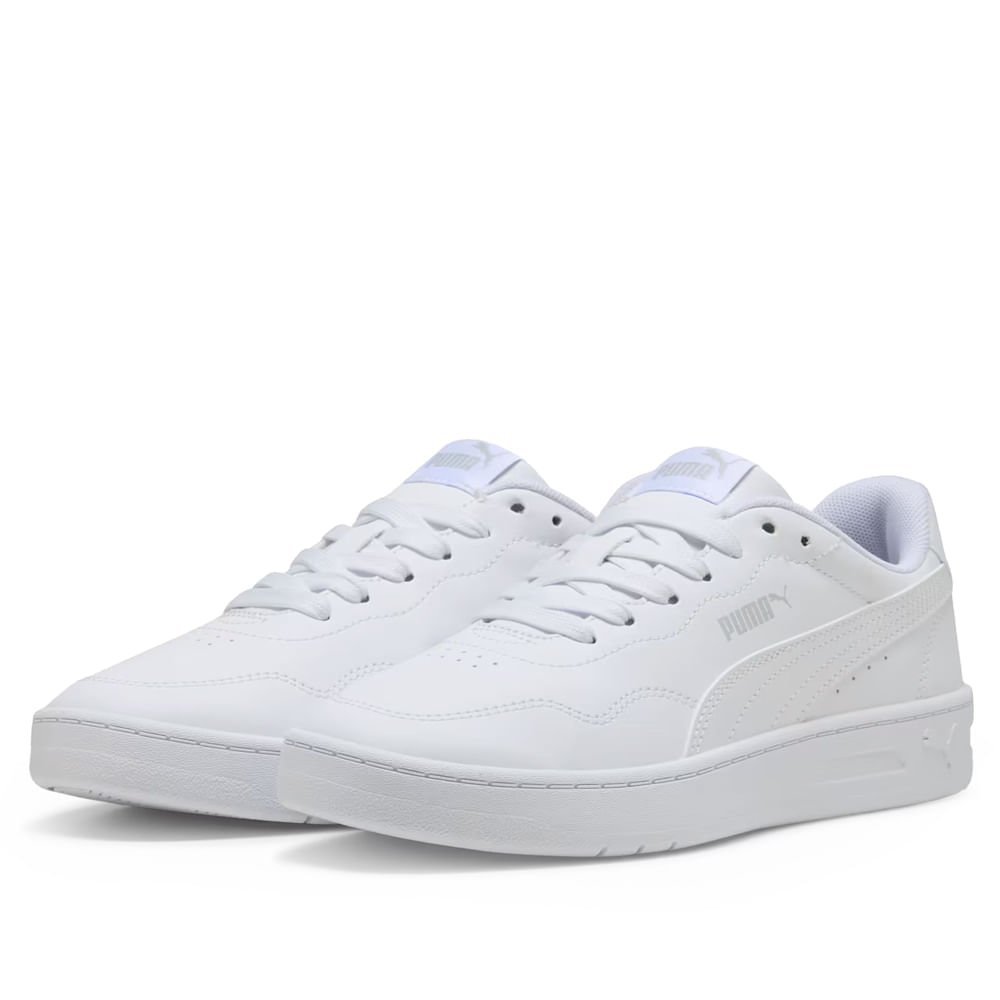 Tênis Feminino Puma Court Lally Branco Branco 6