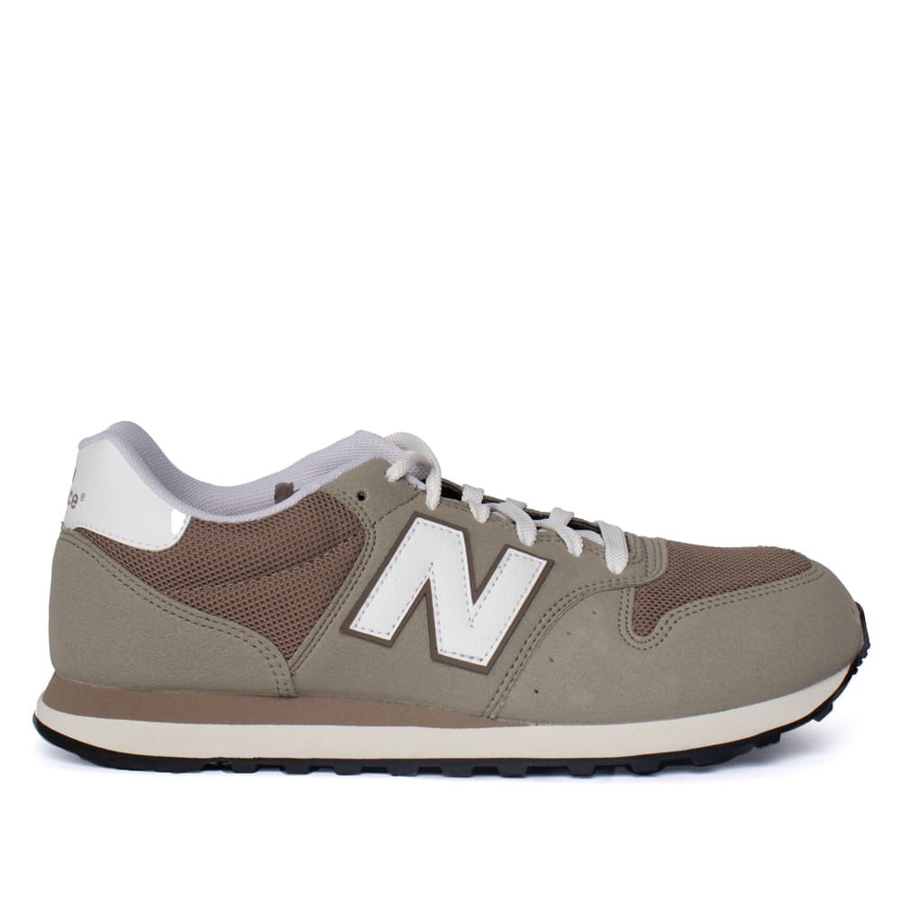 Tênis Masculino New Balance 500 Conforto Marrom