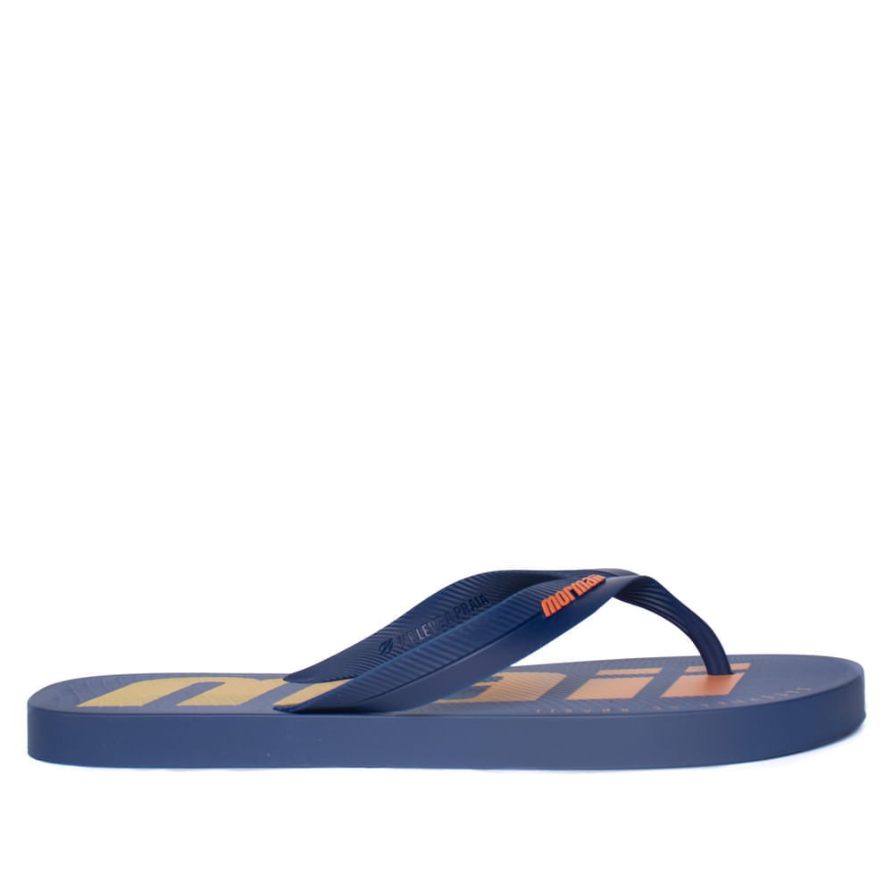 Chinelo Masculino Mormaii Tropical Tiras Azul Azul 2