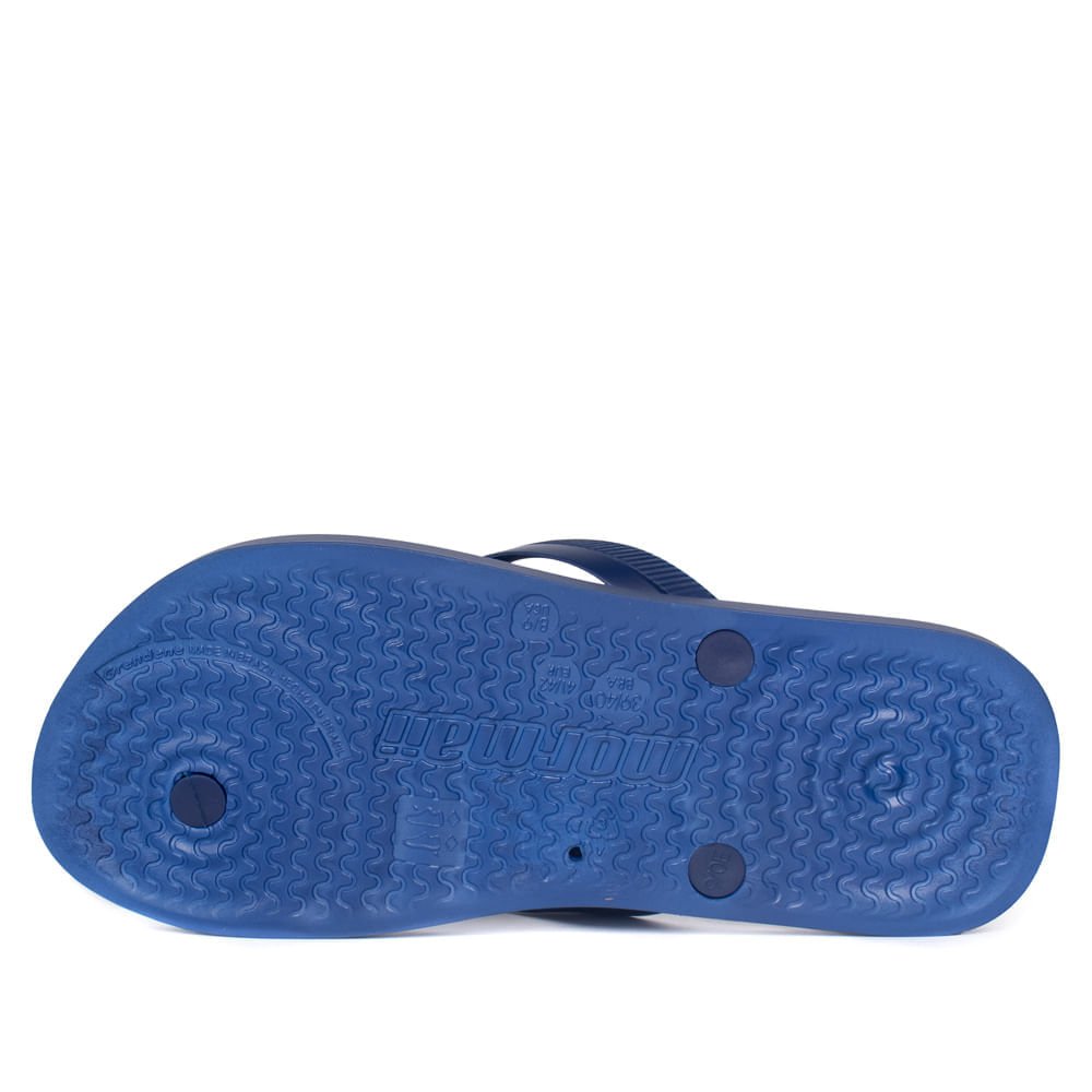 Chinelo Masculino Mormaii Tropical Tiras Azul Azul 3