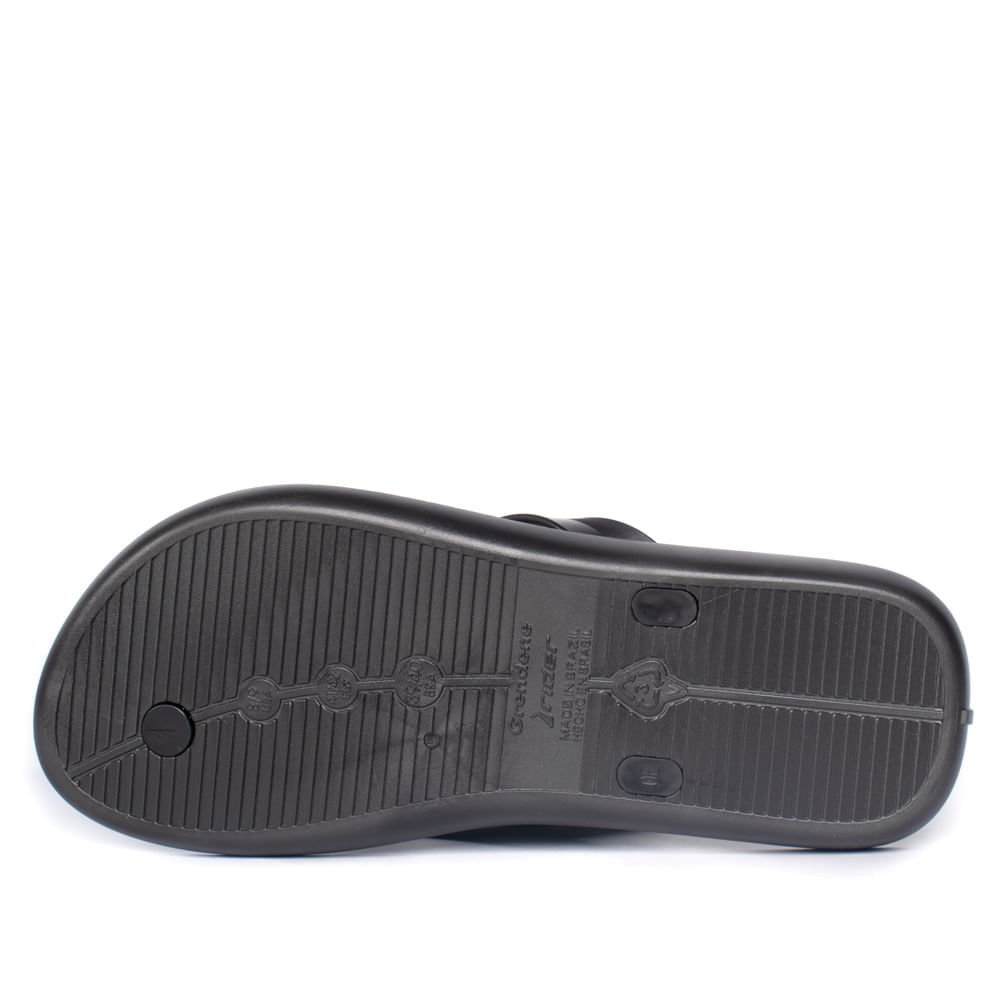 Chinelo Masculino Rider Feel Urban Tiras Preto Preto 2