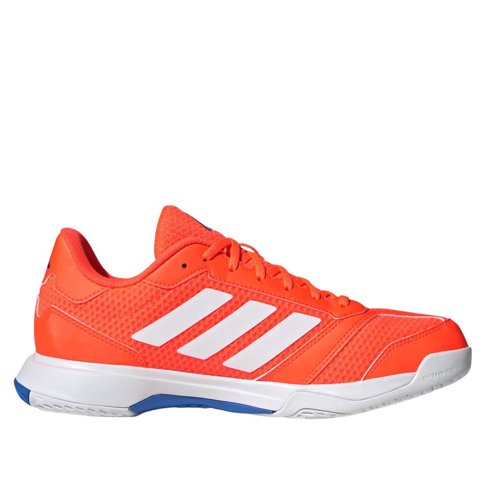 Tênis Masculino Adidas Ligra 8 Respirável Laranja/Branco