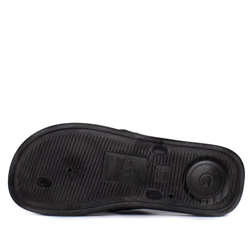 Chinelo Masculino Cartago Alabama Tiras Largas Marrom/Bege Preto/Bege 3