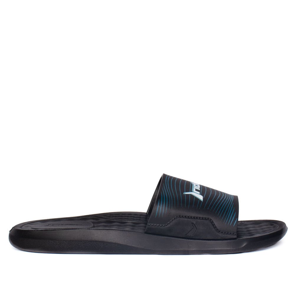 Chinelo Masculino Rider Step Slide Monobloco Preto Preto 2