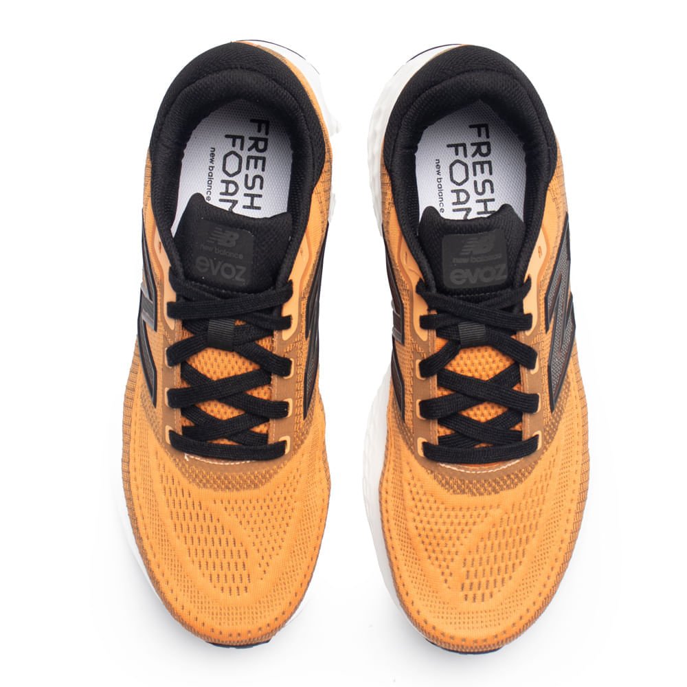 Tênis Masculino New Balance Evoz V4 Laranja/Preto Laranja/Preto 4