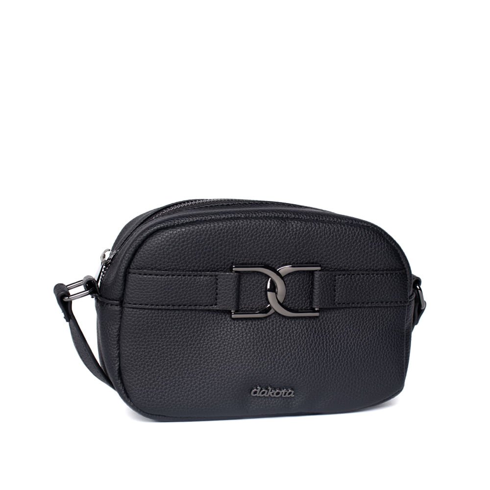 Bolsa Feminina Dakota Transversal Pequena Napa Preto Preto 3