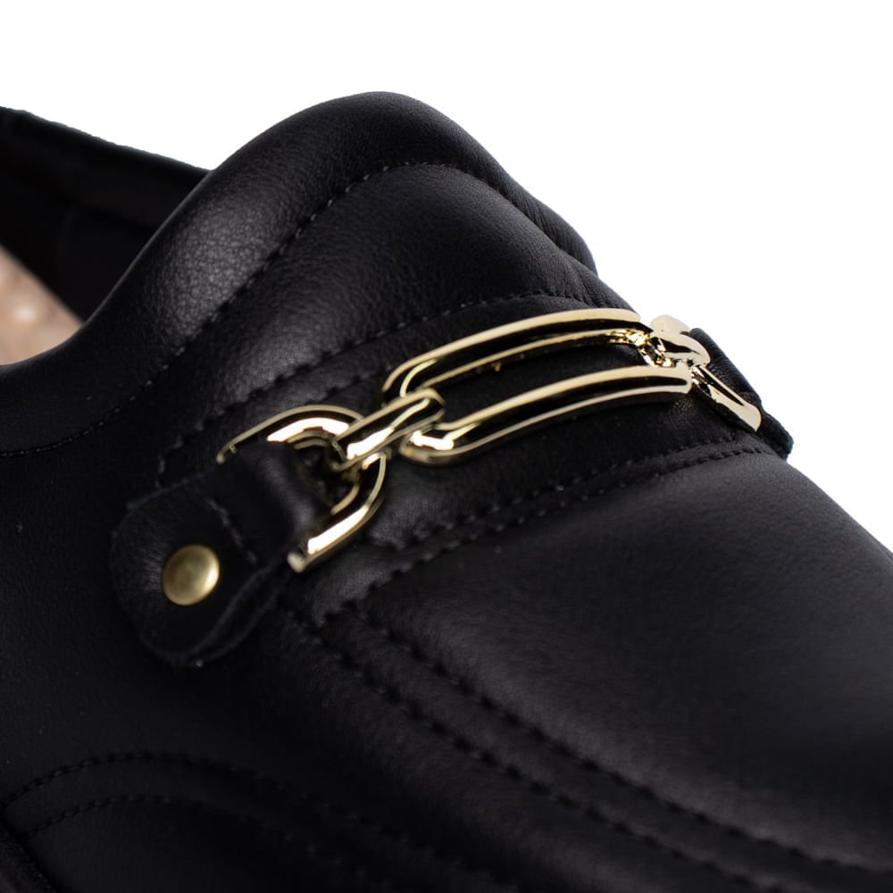 Sapatilha Feminina Modare Mule Napa Conforto Preto Preto 5