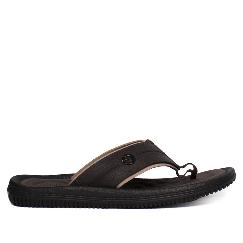 Chinelo Masculino Cartago Fiji Ultra Comfy Marrom/Bege Marrom/Bege 2
