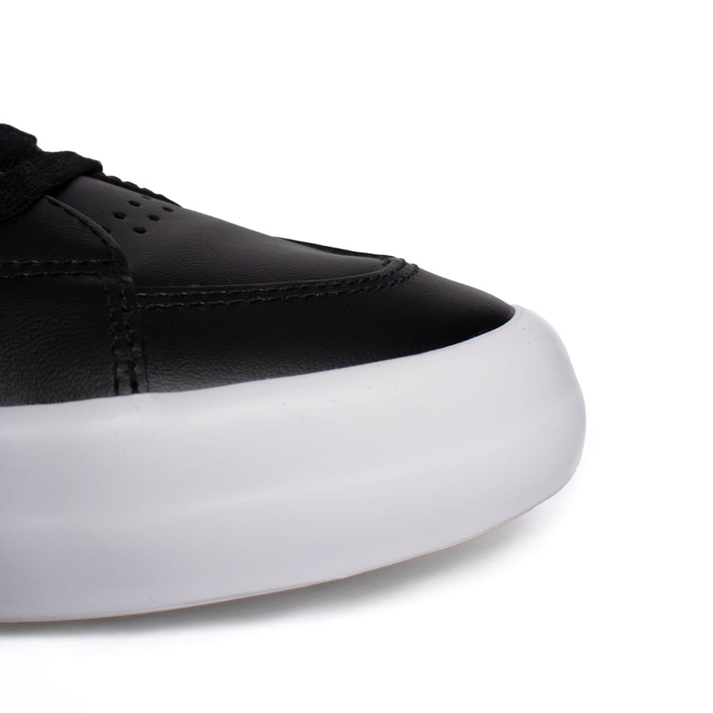 Tênis Masculino Lacoste Couro Ortholite Preto/Branco Preto/Branco 6