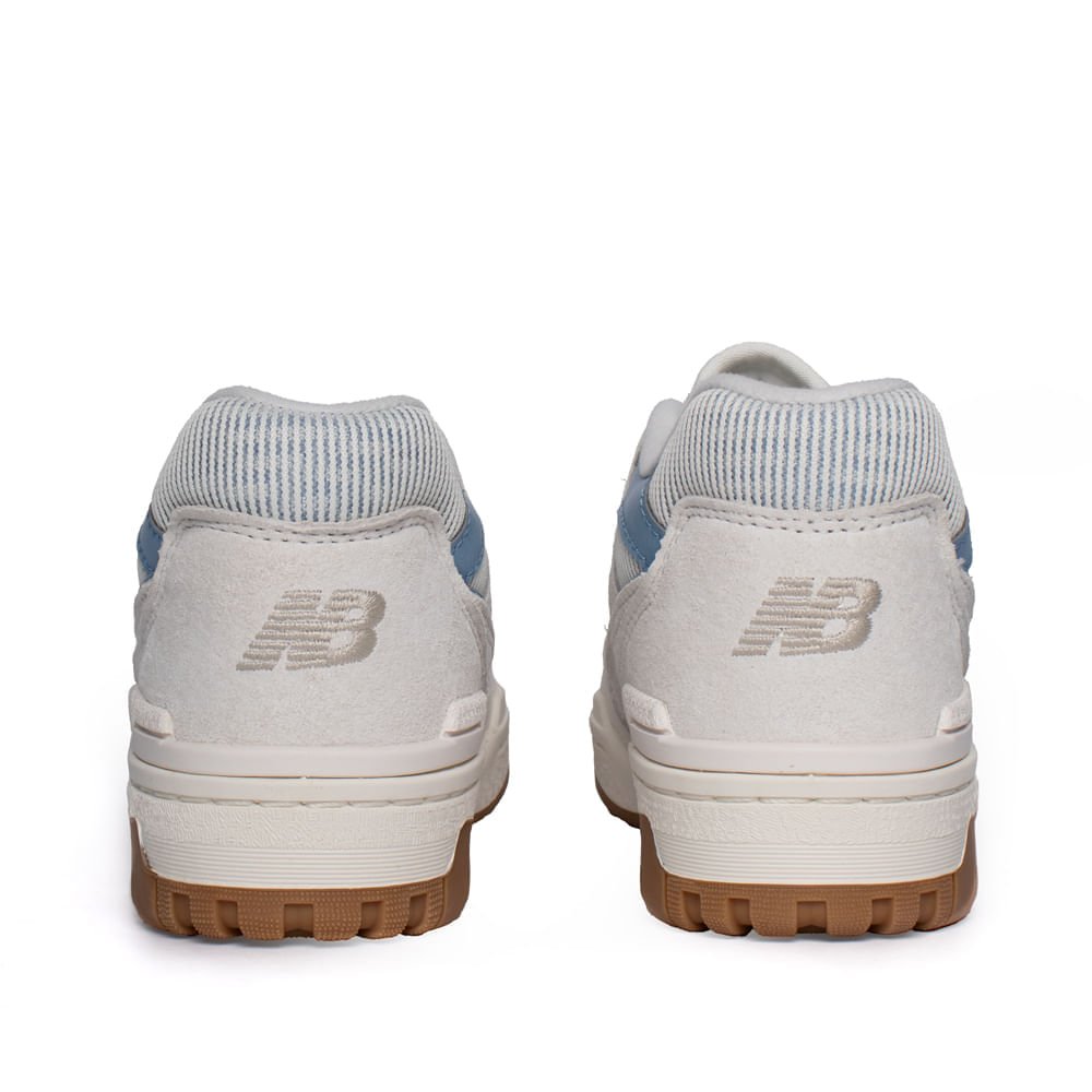 Tênis Feminino New Balance 550 Retrô Casual Cinza Azul Cinza/Azul 3