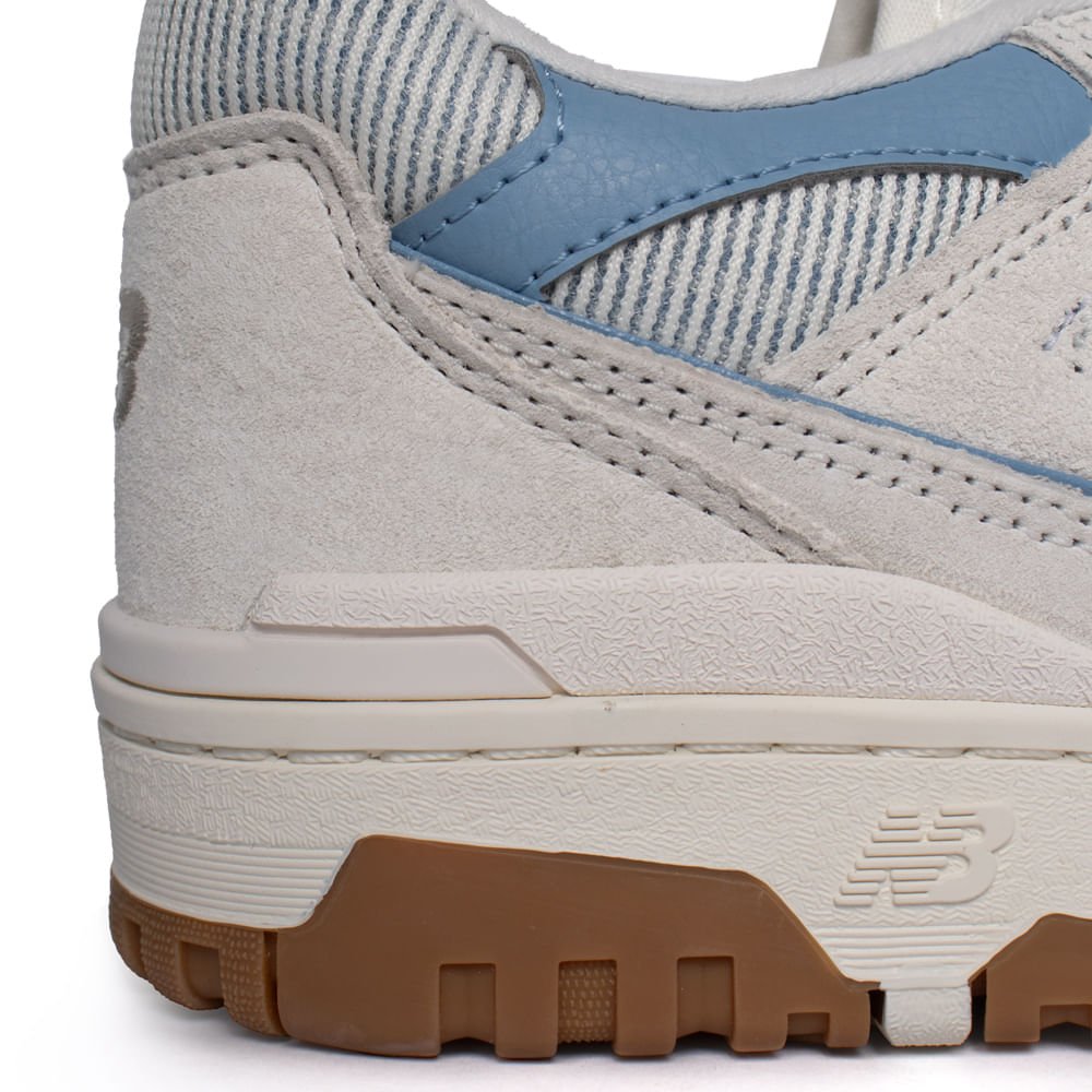 Tênis Feminino New Balance 550 Retrô Casual Cinza Azul Cinza/Azul 6