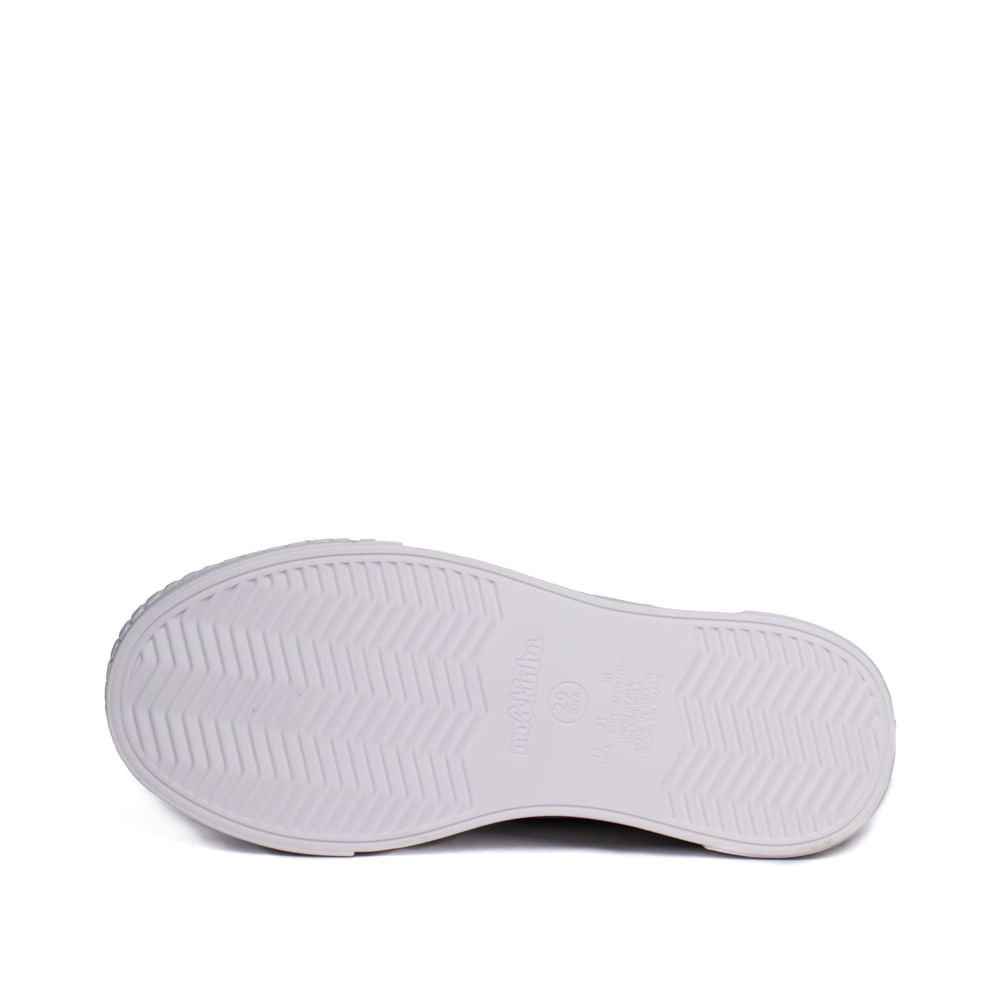 Tênis Infantil Molekinha Casual Adereço Metal Branco/Rosa Branco/Rosa 2