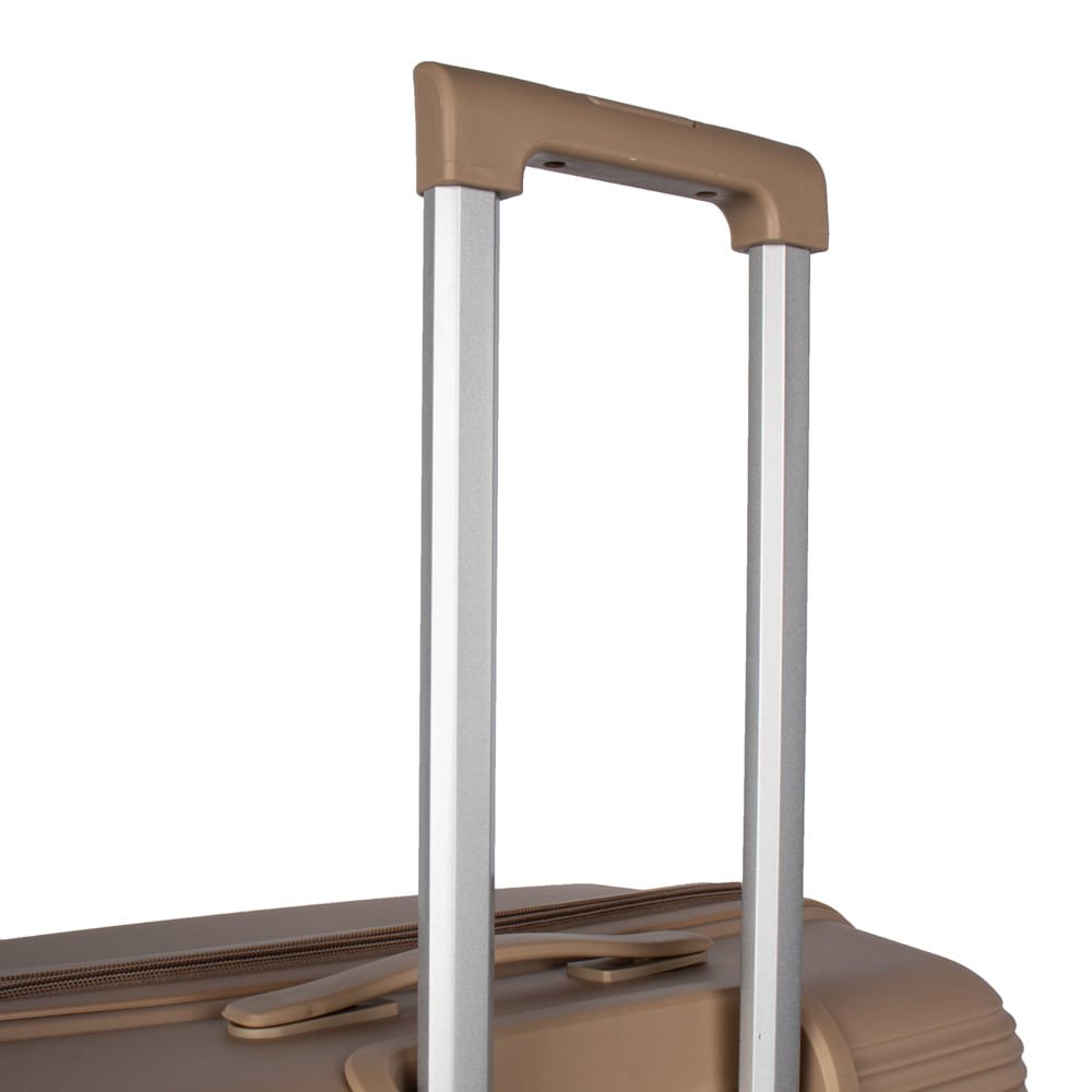 Mala Tonin Karbono Polipropileno Cadeado Média Nude Nude 6