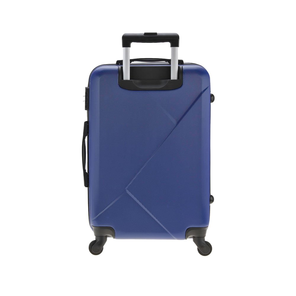 Mala Tonin Boreal Rígida Cadeado Grande Azul Azul 2