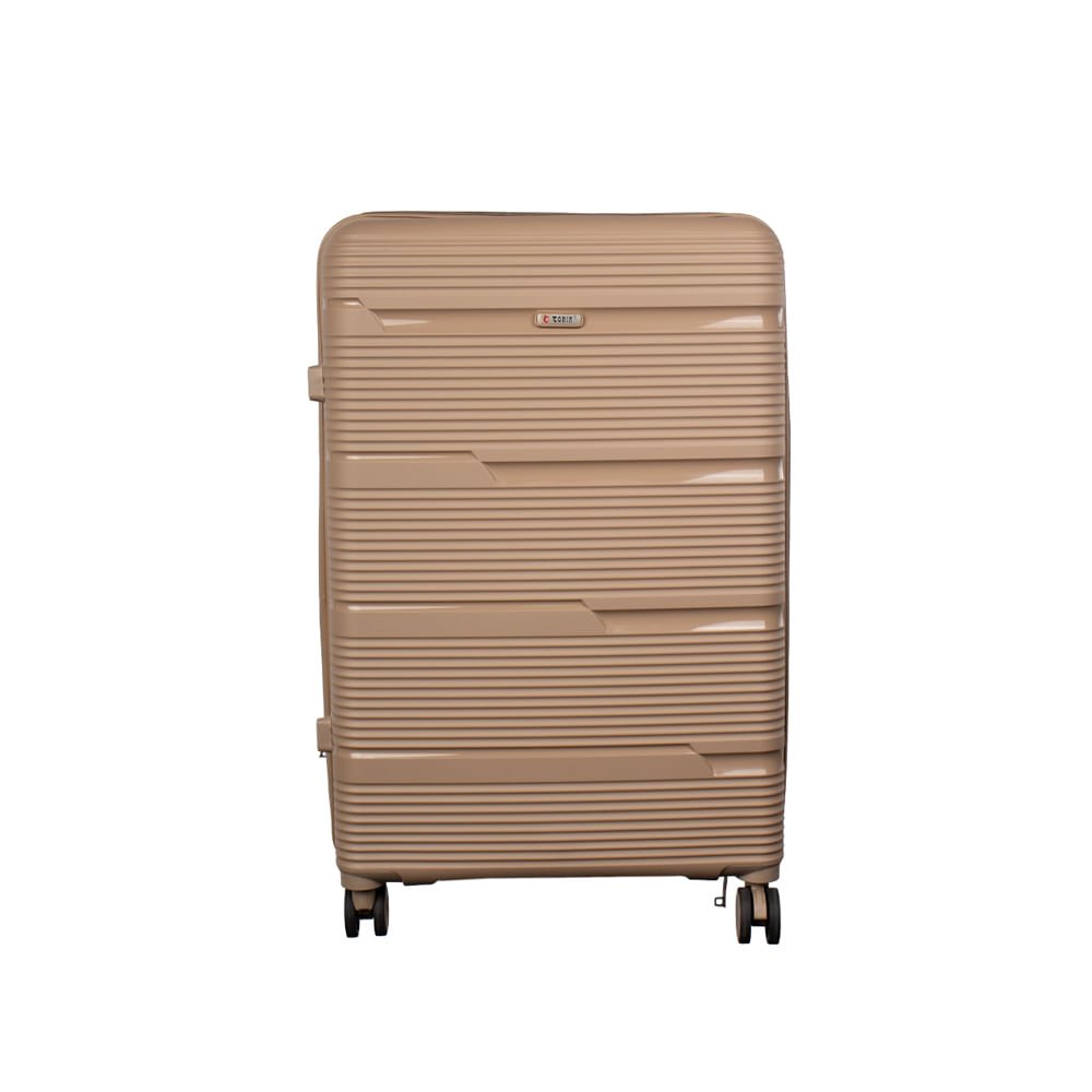 Mala Tonin Karbono Polipropileno Cadeado Grande Nude