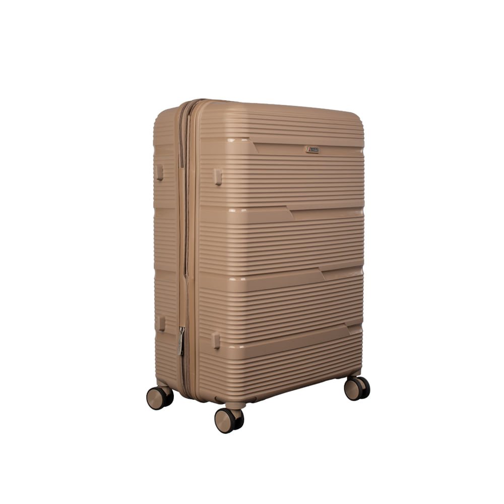 Mala Tonin Karbono Polipropileno Cadeado Grande Nude Nude 3