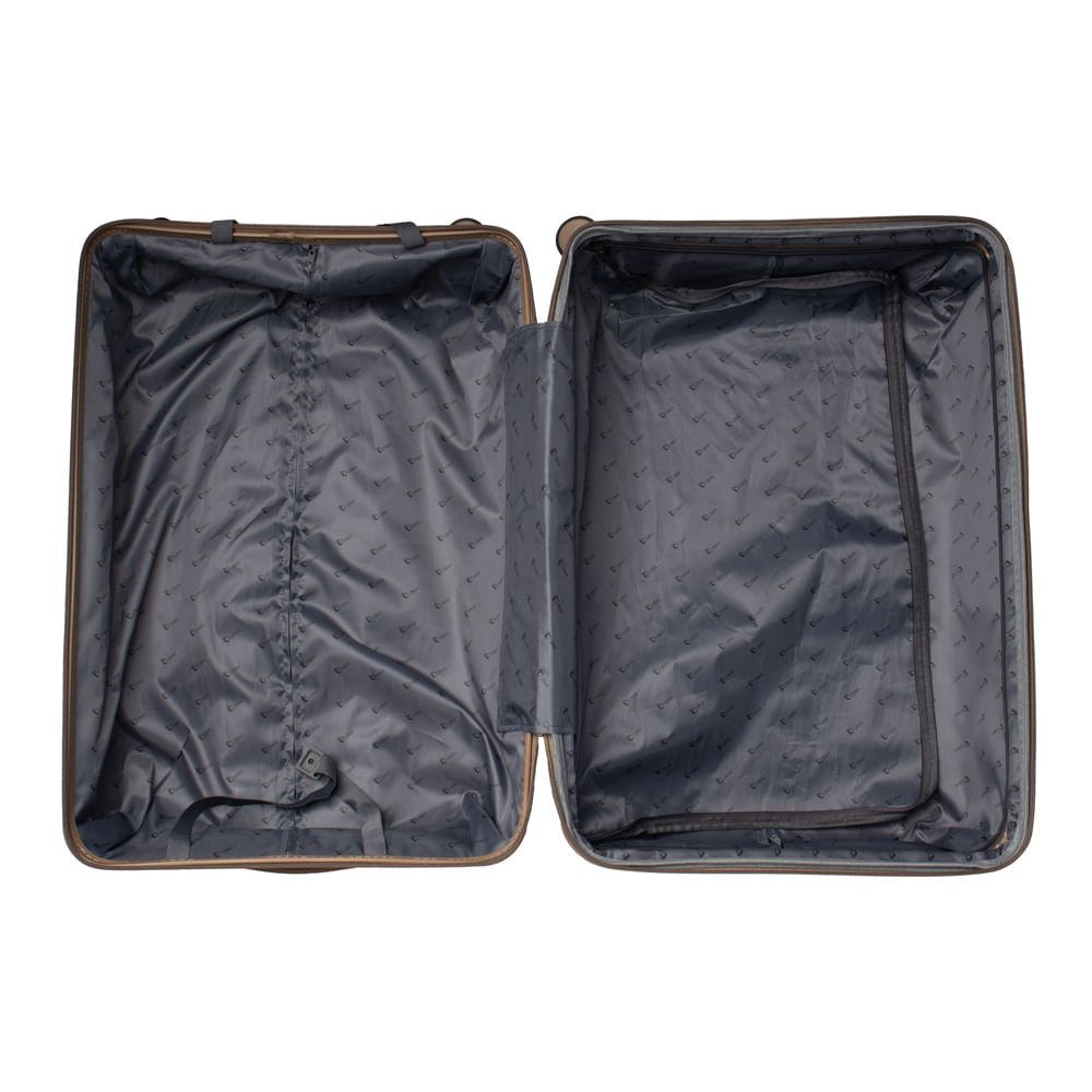 Mala Tonin Karbono Polipropileno Cadeado Grande Nude Nude 7