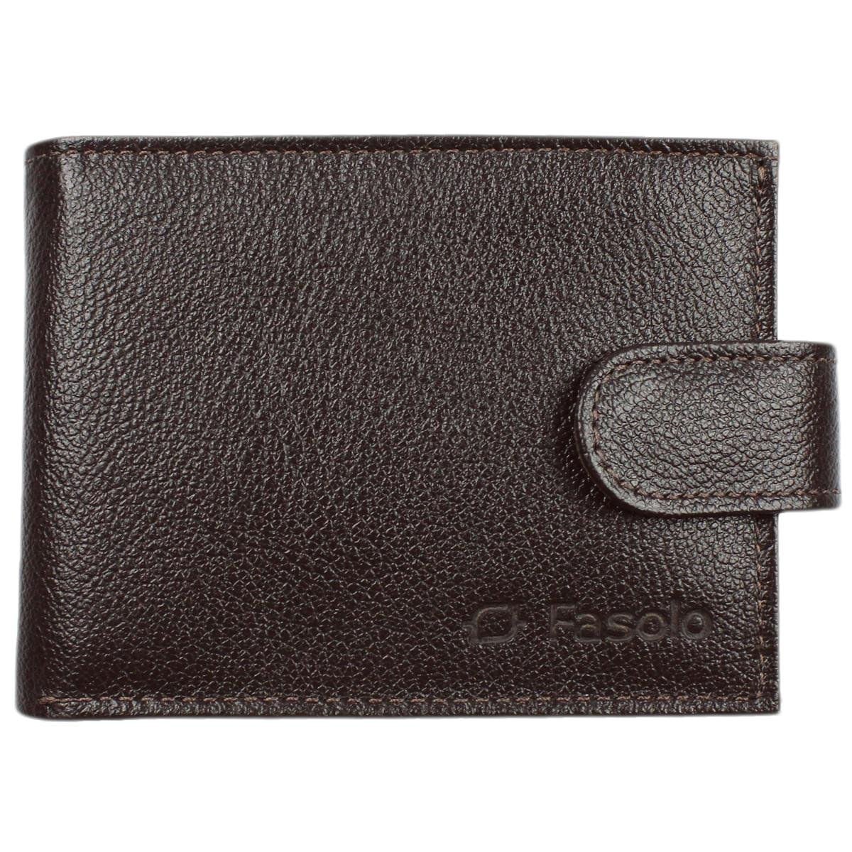 Carteira Fasolo Masculina Café