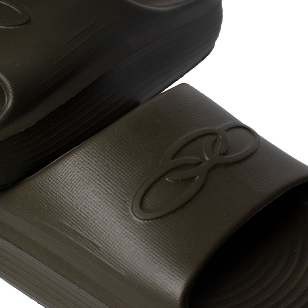 Chinelo Masculino Olympikus Sereno Amortecimento Verde Militar Verde 4