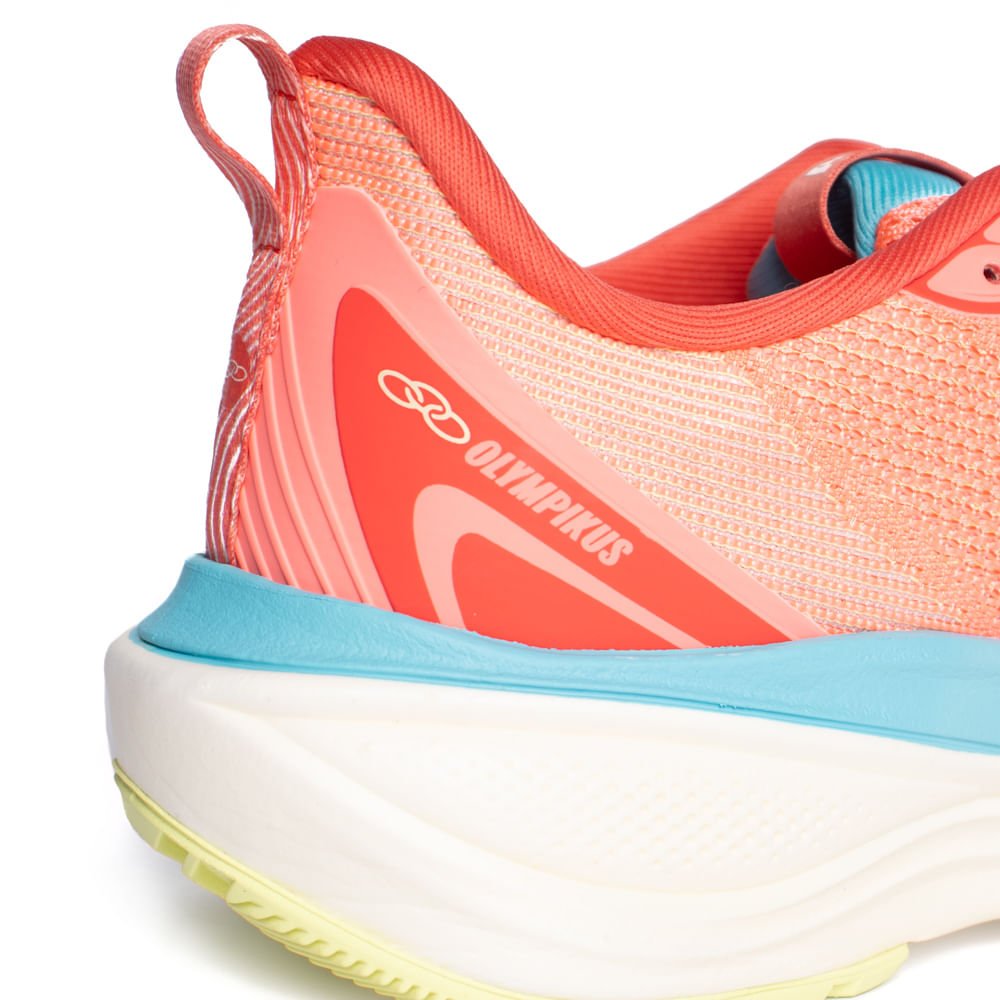 Tênis Feminino Olympikus Pride 4 Coral Coral 5