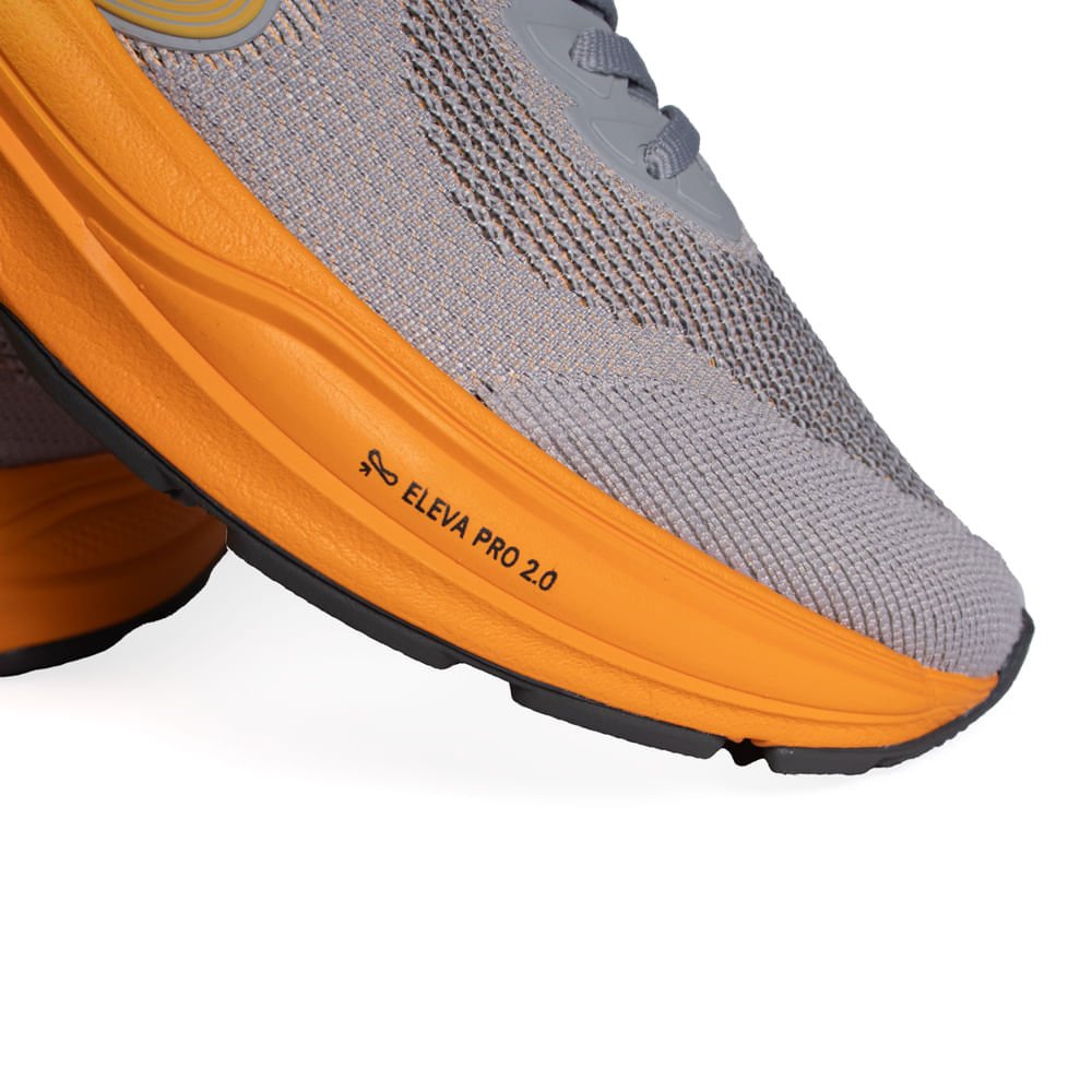 Tênis Masculino Olympikus Pride 4 Cinza/Laranja Cinza/Laranja 5