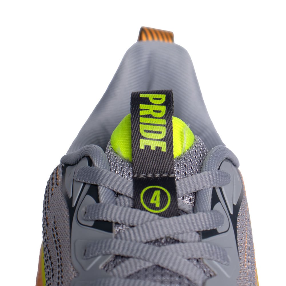 Tênis Masculino Olympikus Pride 4 Cinza/Laranja Cinza/Laranja 7