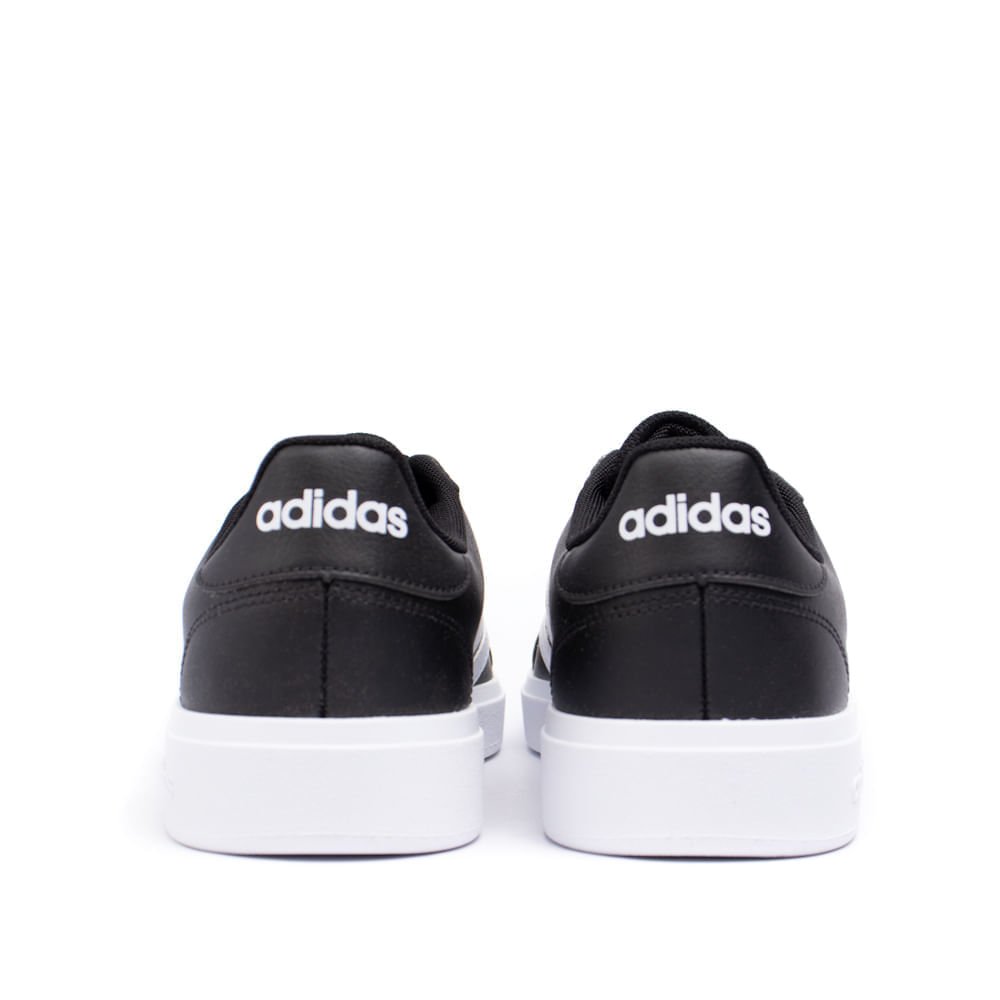 Tênis Feminino Adidas Grand Court Base 2.0 Simp Preto/branco Preto/Branco 3