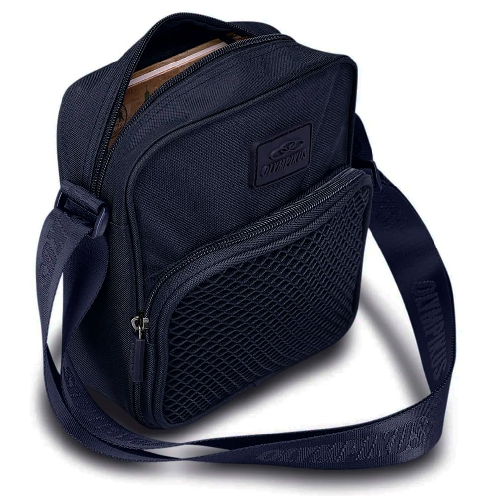 Bolsa Unissex Olympikus Pequena Shoulder Bag Marinho Marinho 5