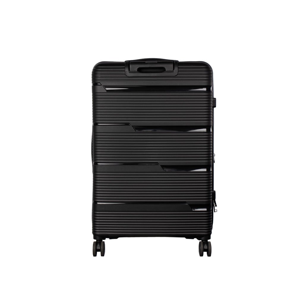 Mala Tonin Karbono Polipropileno Cadeado Grande Preto Preto 2