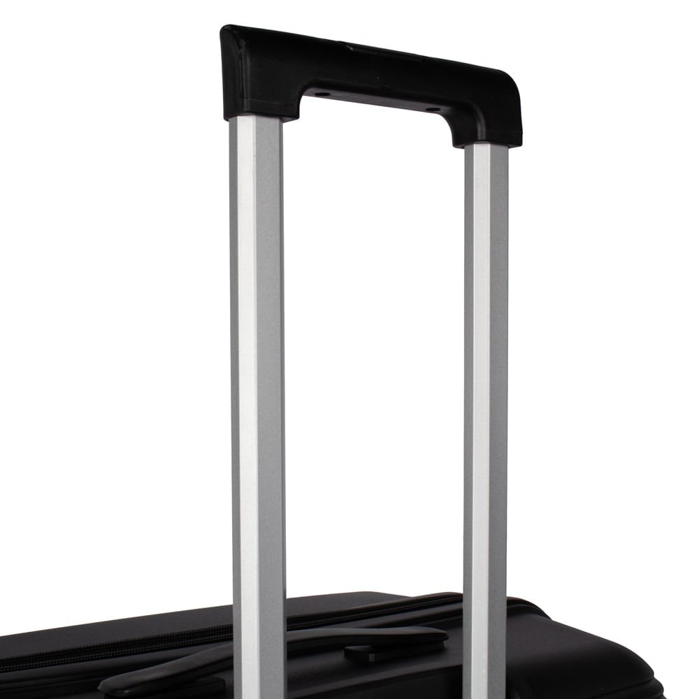 Mala Tonin Karbono Polipropileno Cadeado Grande Preto Preto 6