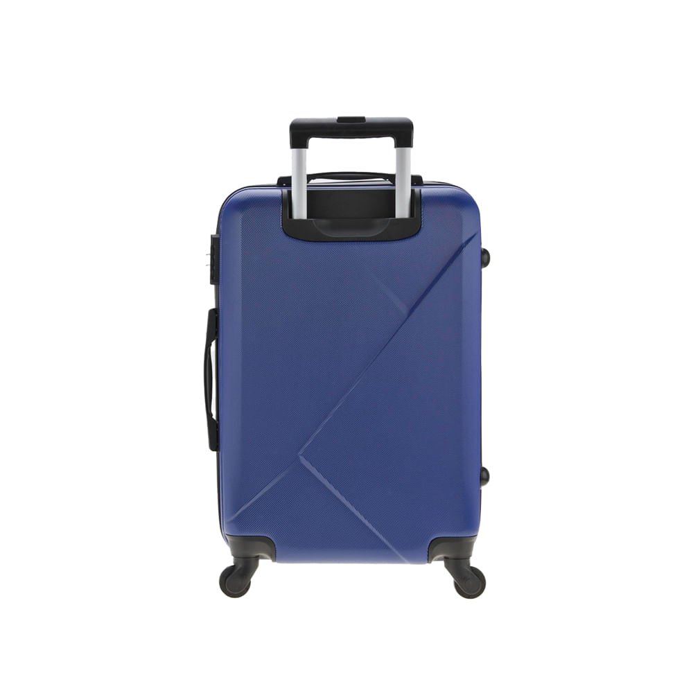Mala Tonin Boreal Rígida Cadeado Média Azul Azul 2