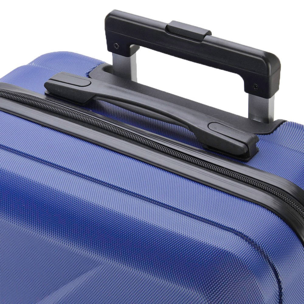 Mala Tonin Boreal Rígida Cadeado Média Azul Azul 4