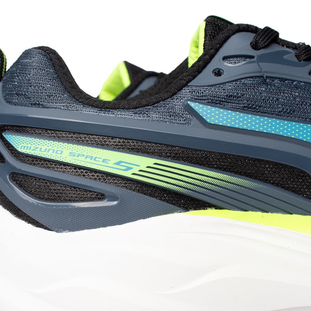 Tênis Mizuno Juvenil Mizuno Space 5 JR Marinho/Verde Marinho/Verde 5