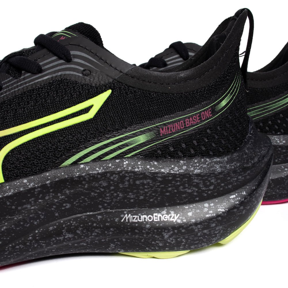 Tênis Masculino Mizuno Base One Preto/rosa Preto/Rosa 5